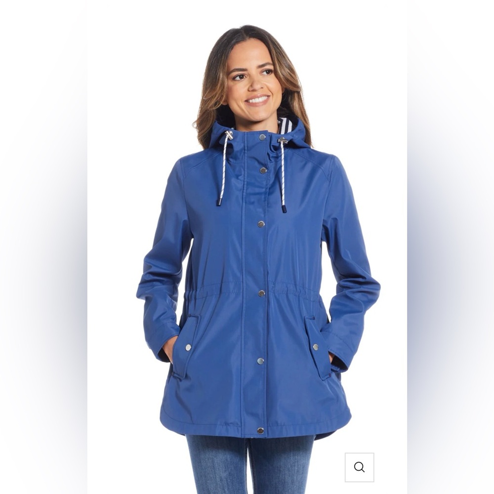 Weatherproof Nautical Anorak Women's Blue Jacket